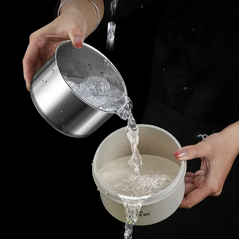 Jogo Completo Lancheira Térmica de Aço Inoxidável + Bolsa BRINDE - Frete GRÁTIS