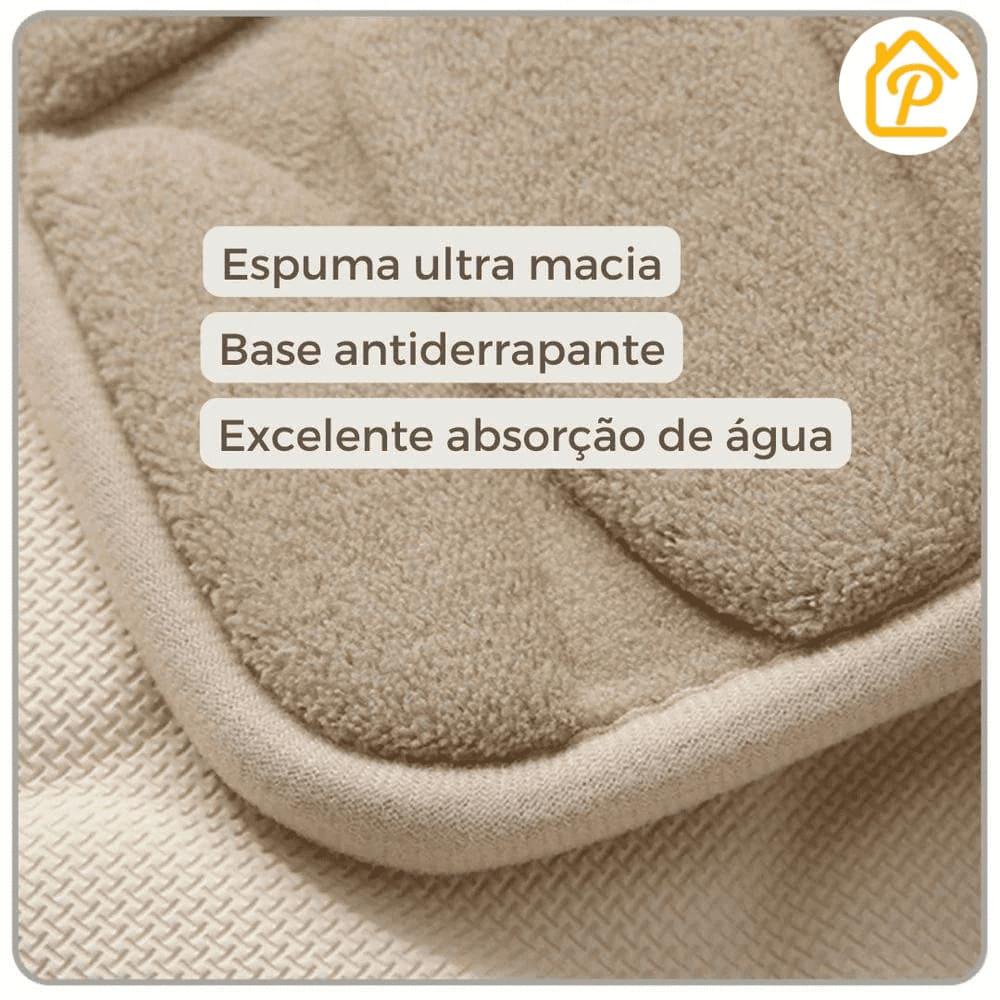 (PAGUE 1 LEVE 2)  Tapete para Banheiro Antiderrapante Primar™ + Brinde Exclusivo