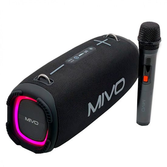 [MEGAOFERTA]  MIVOBX Bluetooth + Kit Karaokê - Frete GRÁTIS