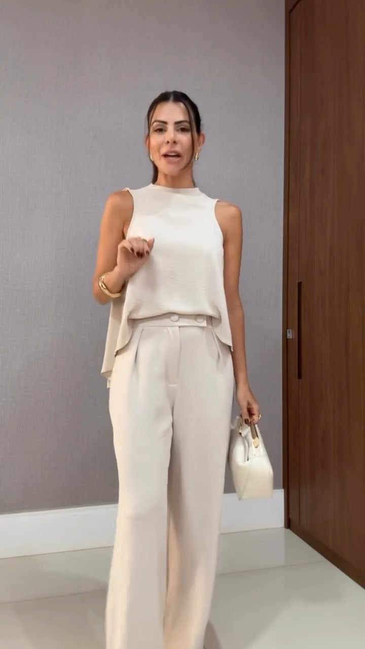 Conjunto Minimalista – Elegância e Conforto para um Estilo Sofisticado