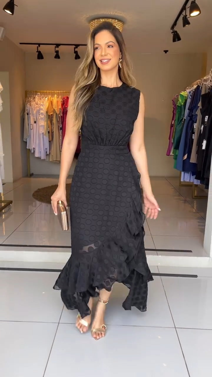 Vestido Noite Encantada – Elegância e Sofisticação para Ocasiões Inesquecíveis