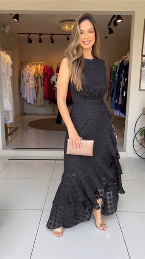 Vestido Noite Encantada – Elegância e Sofisticação para Ocasiões Inesquecíveis