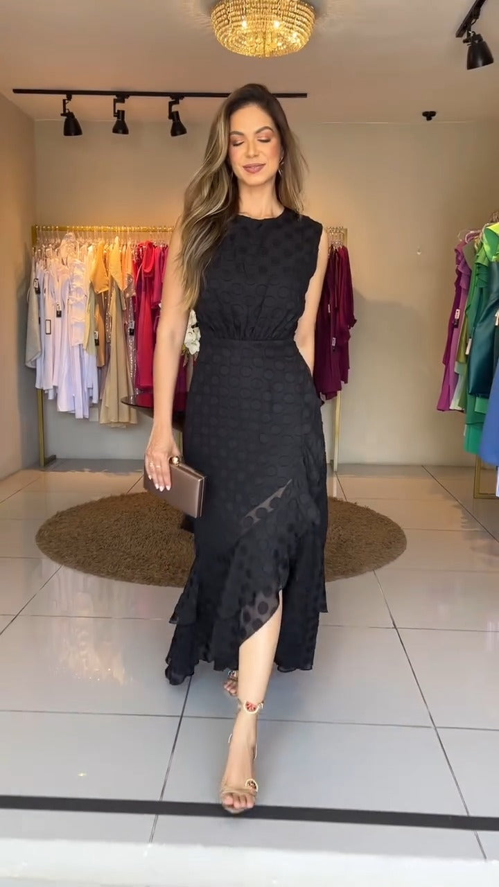 Vestido Noite Encantada – Elegância e Sofisticação para Ocasiões Inesquecíveis