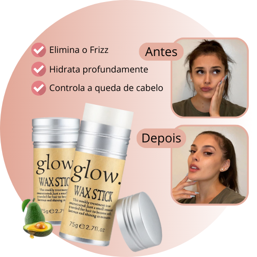 Finalizador para Cabelo Anti Frizz Glow® | Penteado Perfeito em Minutos