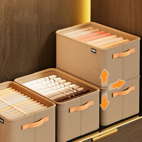 Kit 10 Organizadores de Roupas Dobrável - Frete Grátis