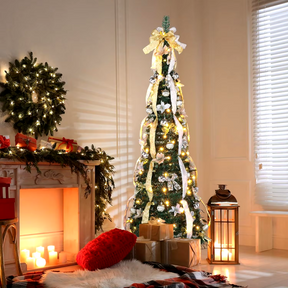 [FRETE GRÁTIS] Árvore de Natal Retrátil + BRINDE EXCLUSIVO