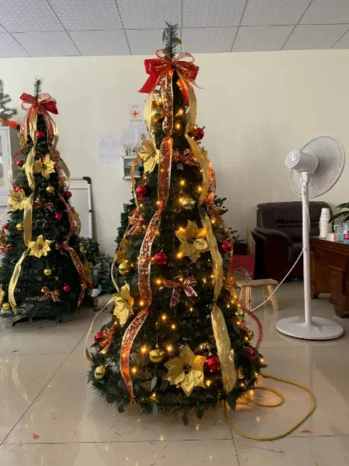 [FRETE GRÁTIS] Árvore de Natal Retrátil + BRINDE EXCLUSIVO