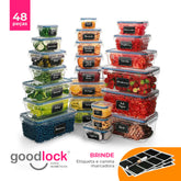 [PRÉ-BLACK FRIDAY] Goodlock™ - Kit 24 Potes Herméticos de Vidro  + (Brindes Exclusivos)