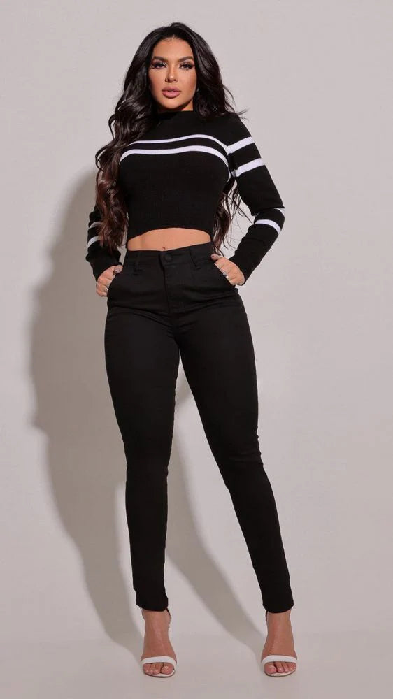 [PREÇO DE ATACADO] KIT 3 Calça Jeans Modeladora Lipo & Empina Bumbum Skinny - ULTIMO DIA DE PROMOÇÃO!