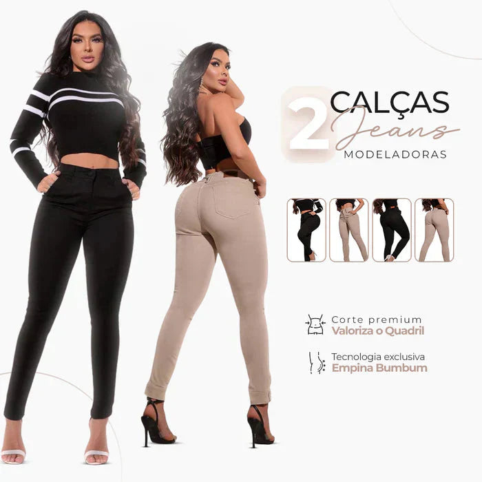 PAGUE 1 LEVE 2 - Calça Jeans Ultra Modeladora Malu