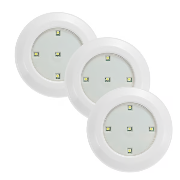 Kit 3 Lâmpadas de Led - Sem fio com Controle Remoto