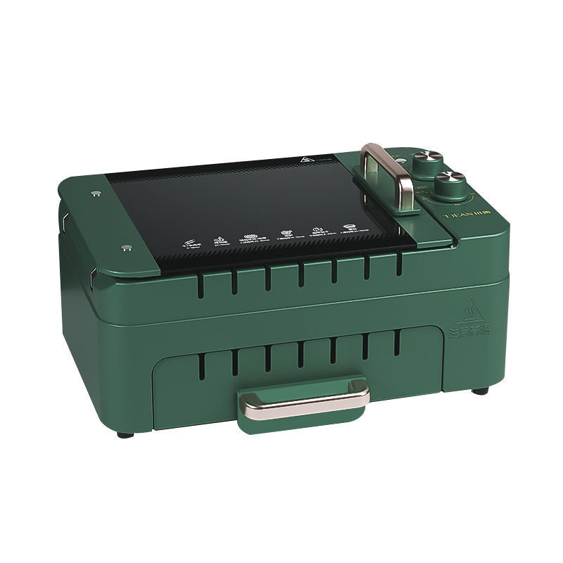 Churrasqueira Automática Rotativa 3 em 1 + Frete Grátis