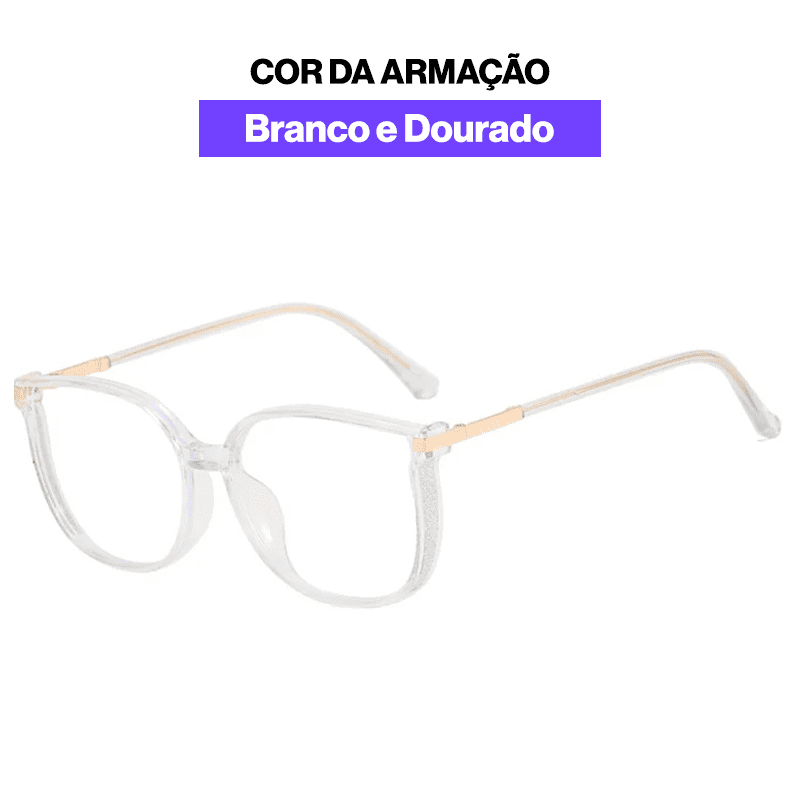Óculos MultiFocal Crystal Fashion - (ÚLTIMAS UNIDADES)