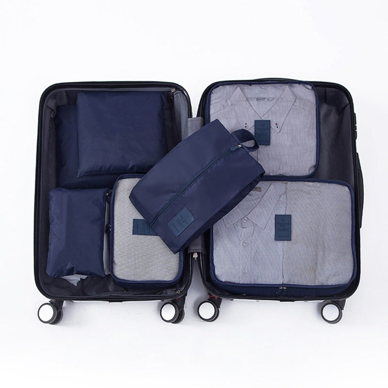 Kit 7 Bolsas Organizadoras Á Prova D'Água - Frete Grátis