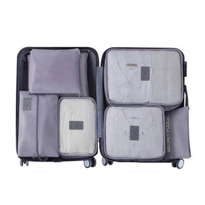 Kit 7 Bolsas Organizadoras Á Prova D'Água - Frete Grátis
