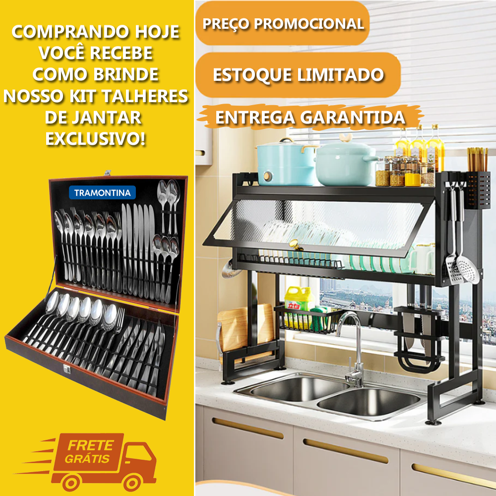 ESCORREDOR PRO FIVE (PREÇO DE ATACADO) + BRINDE EXCLUSIVO - FRETE GRÁTIS