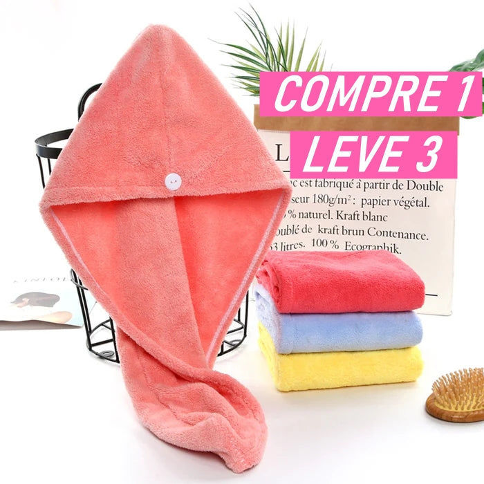 COMPRE 1 LEVE 3 - Toalha MagicHair® - Frete Grátis