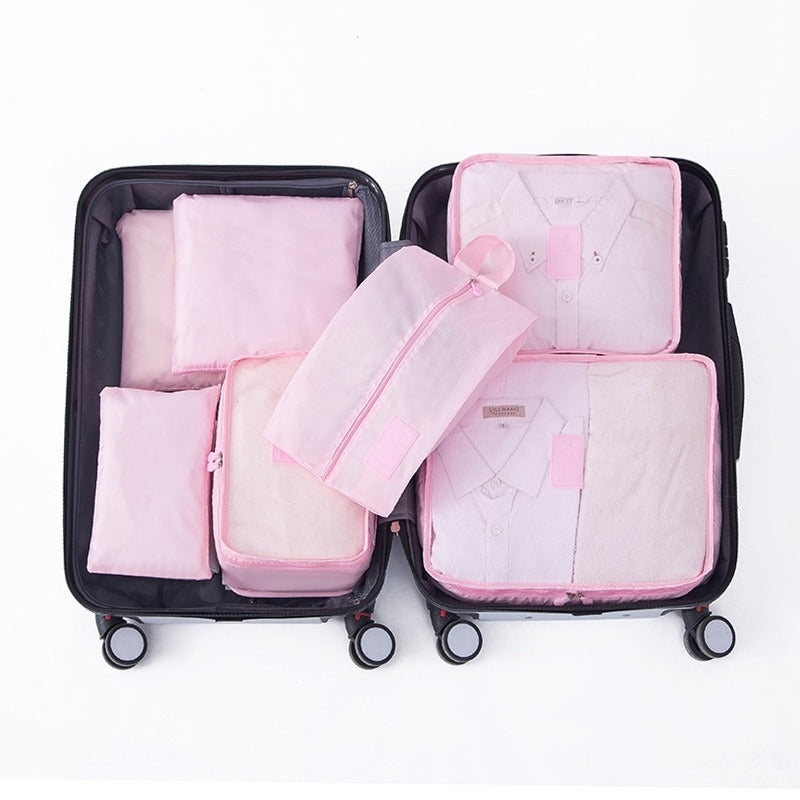 Kit 7 Bolsas Organizadoras Á Prova D'Água - Frete Grátis
