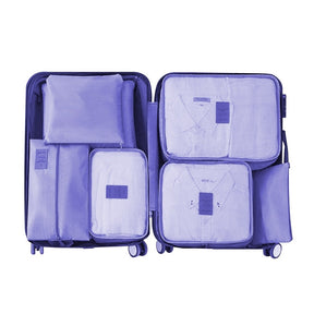 Kit 7 Bolsas Organizadoras Á Prova D'Água - Frete Grátis